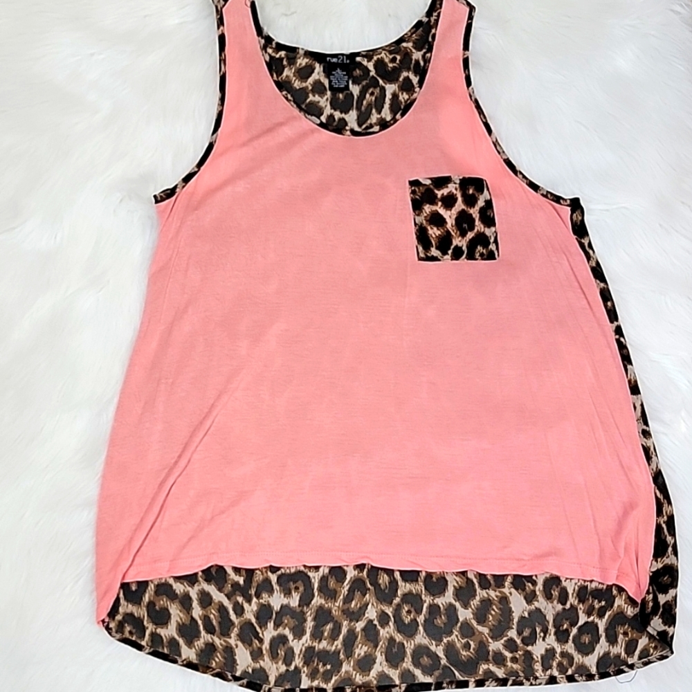 Leopard print tanktop
